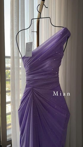 فستان راما بنفسجي