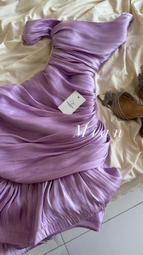 فستان موف بنفسجي