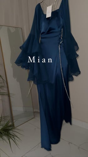 فستان غزالة تركواز