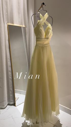 فستان ايفي ليموني