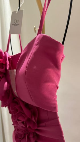 فستان نون وردي