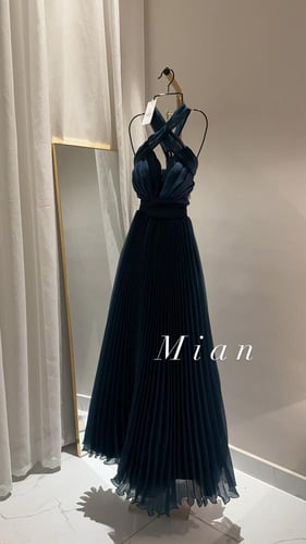 فستان ايفي تركواز