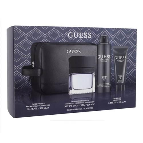 طقم جيس سدكتف اودي تواليت رجالي 100مل + شنطة يد +...