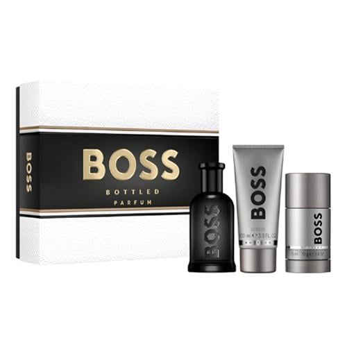 Hugo Boss Bottled Men's Perfume Set 100ml + Deodor...