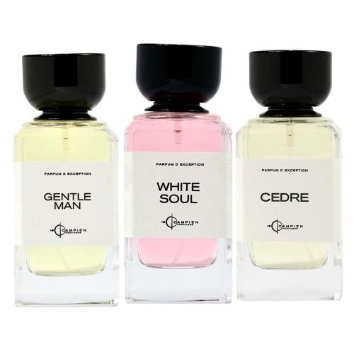 بكج عطور كامبيون جنتل مان + وايت سول + سيدار 100مل