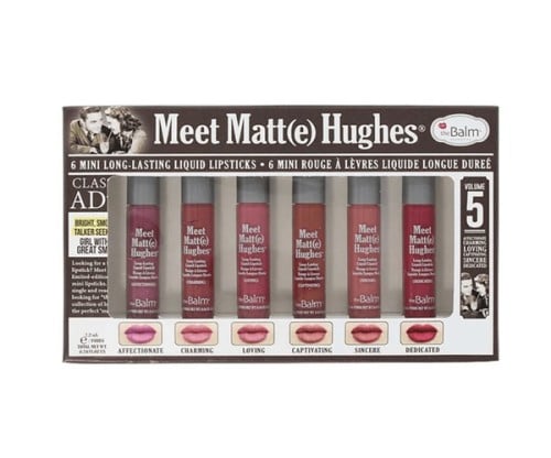 مجموعة 6 ميني احمر شفاه سائل ميت مات هيوز من ذا با...