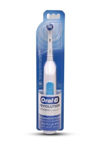 اورال بي ريفوليوشن فرشاة اسنان ببطارية مع رأس فرشا...