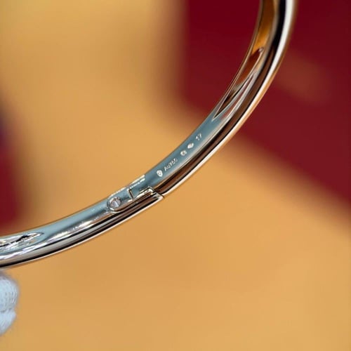 ساعة Baignoire miniروز قولد