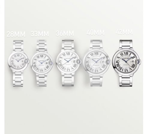 ساعة كارتيية 42mm