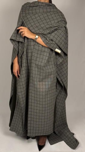 اسكارف خارجي بقطعتين (حصري )