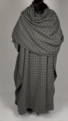 اسكارف خارجي بقطعتين (حصري )