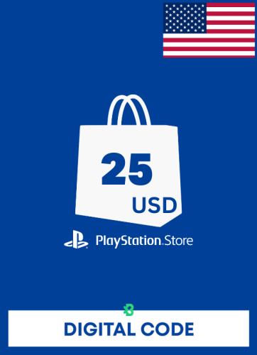 كود رقمي | 25$ ستور بلايستيشن امريكي