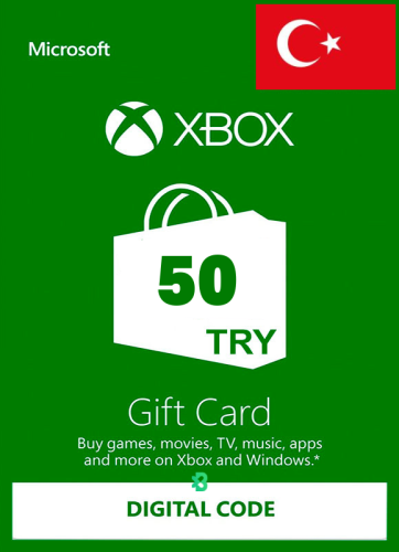 كود رقمي | 50 ليرة ستور اكس بوكس تركيا