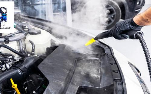 غسيل ميكية بالبخار