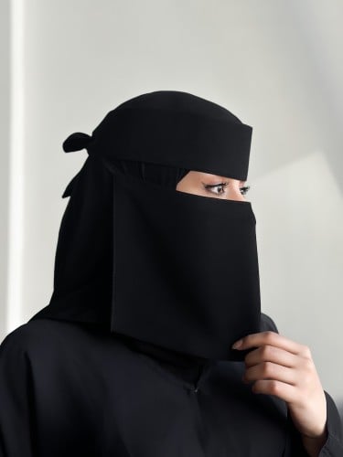 نقاب وسط -(مطاط مايل)