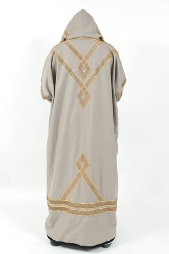 فروه رجالية فرسان وجهين ازرق