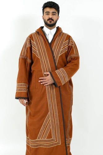 فروه رجالية فرسان وجهين اسود