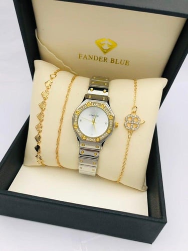 ساعة ماركة فندربلو نسائية سهرات 07