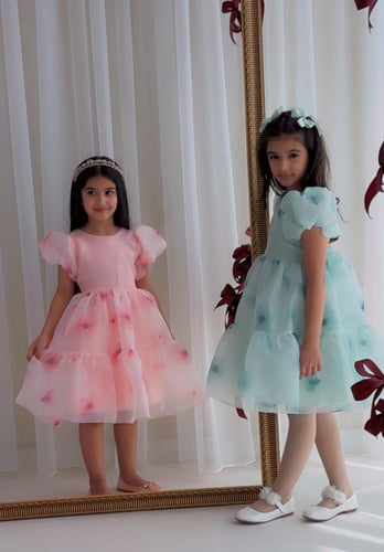 فستان جازار وردي بورود