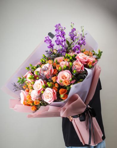 باقة وعد القلب - Heart Promise Bouquet