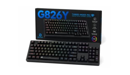 كيبورد Good Pro G826Y ميكانيكي RGB ثلاثي الاتصال – ايوس AYOS