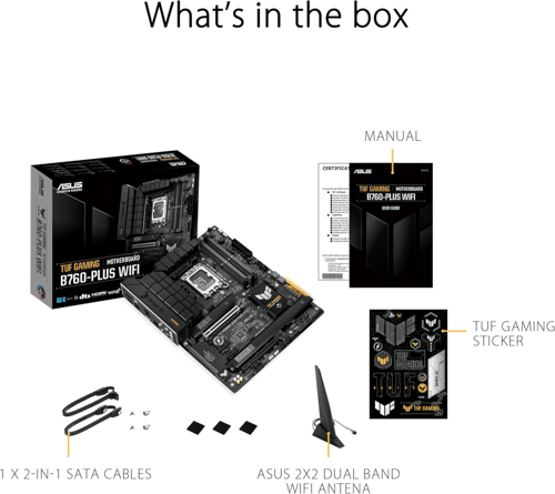 مذربورد ASUS TUF GAMING B760-PLUS WIFI DDR5