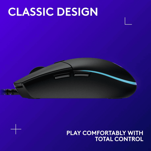 ماوس قيمنق للالعاب من لوجيتيك Logitech G203 Lights...