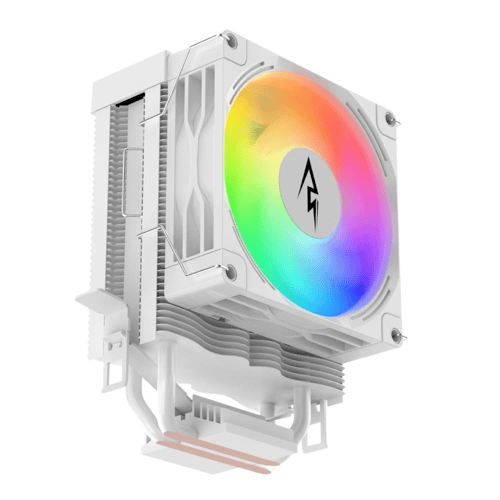 مروحة تبريد V90 Pro ARGB 90MM Cooling PWM لون ابيض