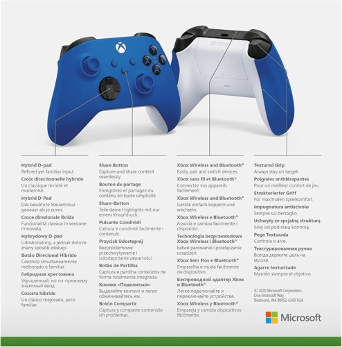 يدات تحكم Microsoft Controller for Series X, Serie...