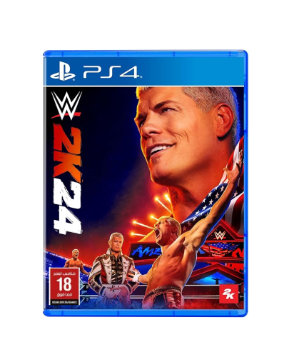 لعبة مصارعة WWE 2K 24 - بلاي ستيشن 4 (إصدار المملك...