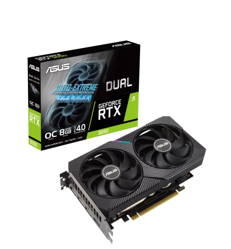 كرت شاشة ASUS Dual GeForce RTX 3050 6GB OC