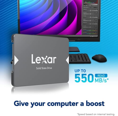 هارد داخلي Lexar® NS100 1TB 2.5” SATA (6Gb/s) 1TB...
