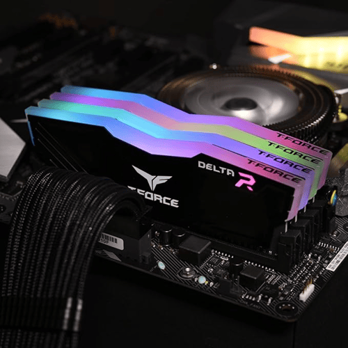 رام TEAMGROUP T-Force Delta White RGB DDR4 16GB