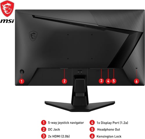 شاشة العاب ام اس اي G255F مقاس 25 بوصة بدقة Full-...
