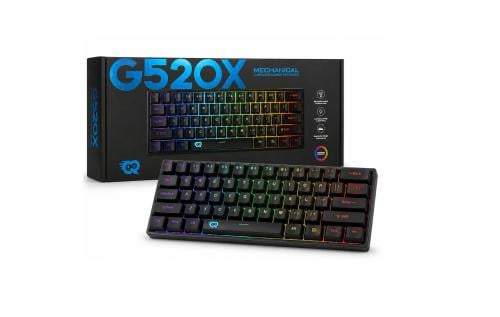 كيبورد ميكانيكي G520X للألعاب | تصميم Compact | إض...