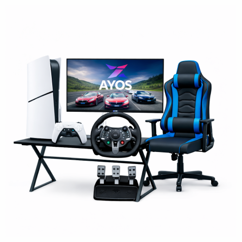 بكج قيمنق بلايستيشن 5 سليم ديسك + دركسون G29 + شاش...