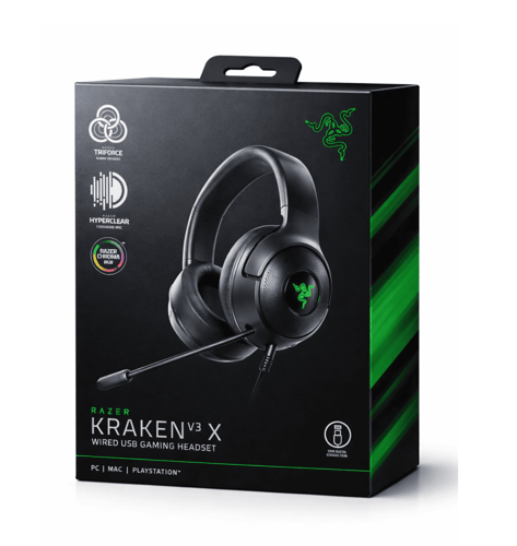 سماعة قيمنق (مستخدم) Razer Kraken V3 X