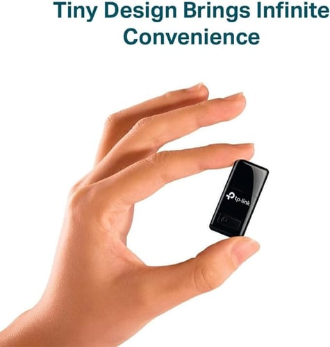 محول واي فاي TP-Link TL-WN823N 300Mbps Mini Wirele...