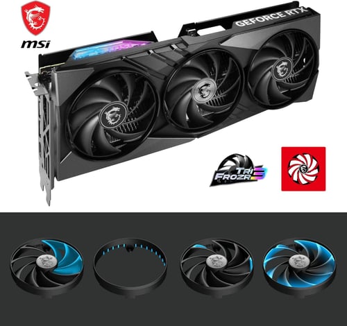 كرت شاشة MSI GeForce RTX™ 4060Ti GAMING X SLIM 16G