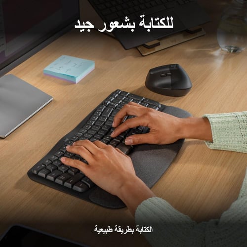 كيبورد العاب (مستخدم) من لوجيتيك ويف كيز لاسلكية L...