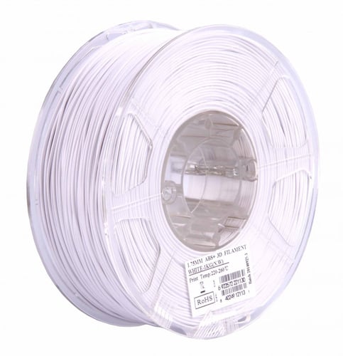 eSUN ABS+ (Cold White) 3D Filament 1.75Ø, 1kg