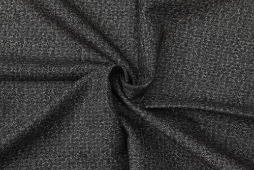 قماش شتوي كحلي منقش ابيض - HP22316-3