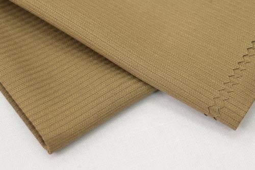 قماش شتوي مقلم ذهبي مطفي - 24347-1