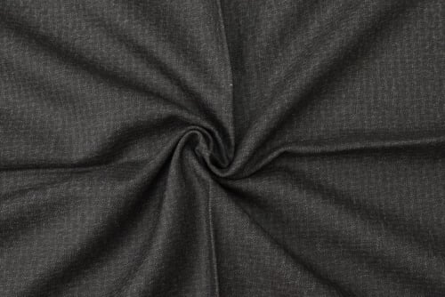 قماش شتوي اسود منقش رمادي - HP22316-6