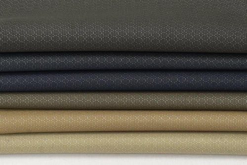 قماش شتوي خلية زيتي نقشة فضي - 25433-3