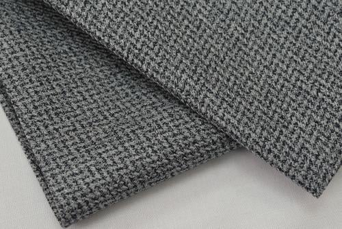 قماش شتوي صوف رصاصي مدرج بالكحلي - 13-4