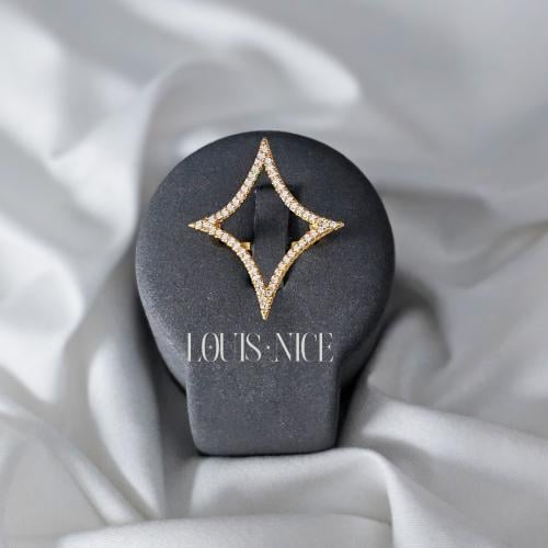 خاتم زركون ذهبي