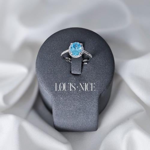 خاتم زركون متعدد الالوان