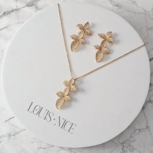 سلسال زركون مع الحلق