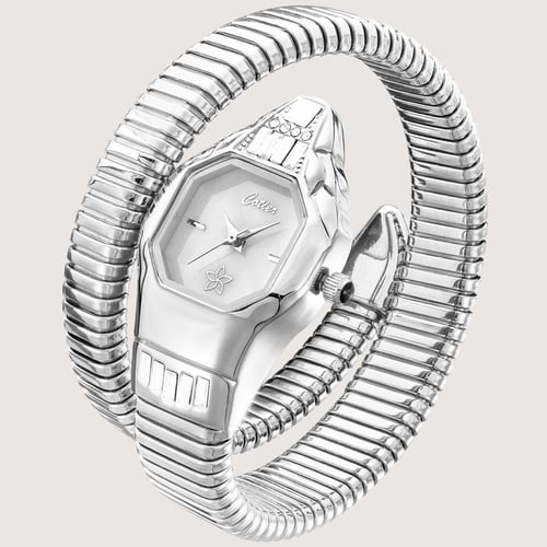 ساعة ايلارا باللون الفضي